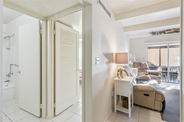 a room with storage and utility