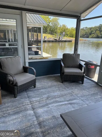 a living room with couches and a coffee table