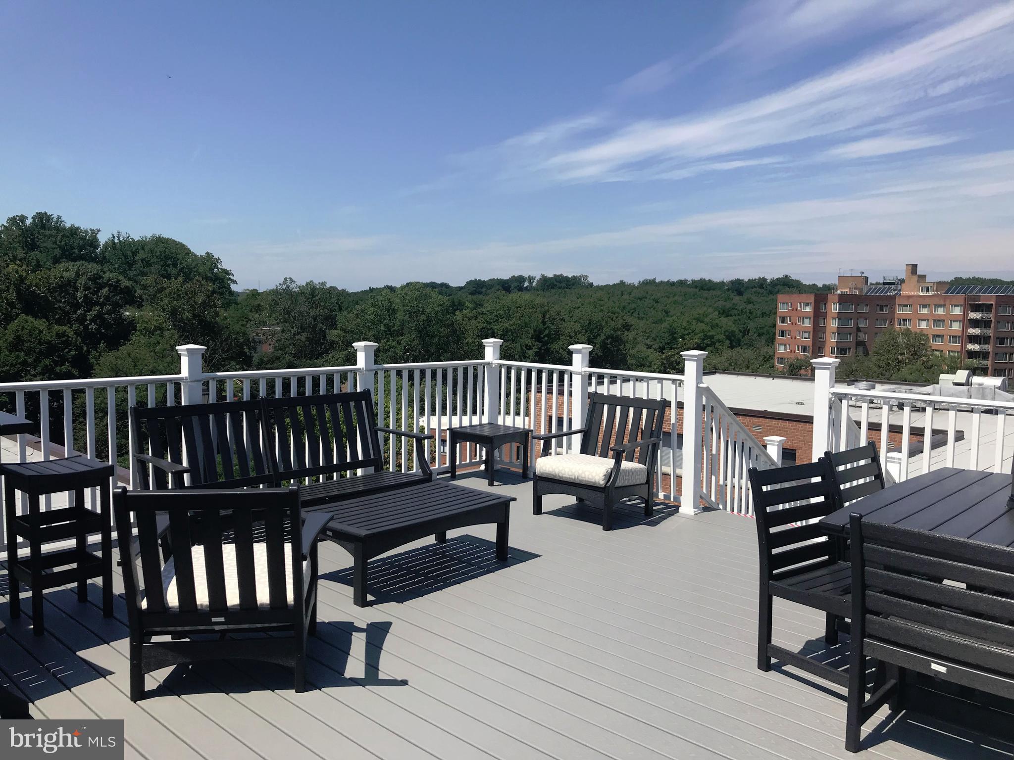 3900 Tunlaw Road Northwest, Unit 613 Washington, DC 20007 - Photo 17 of 20 Roof top deck