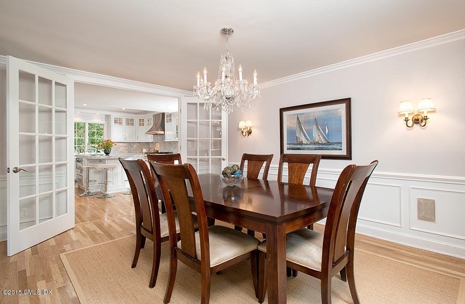 24 Meadow Road Riverside, CT 06878 - Photo 4 of 16 a view of a dining room with furniture window and outside view