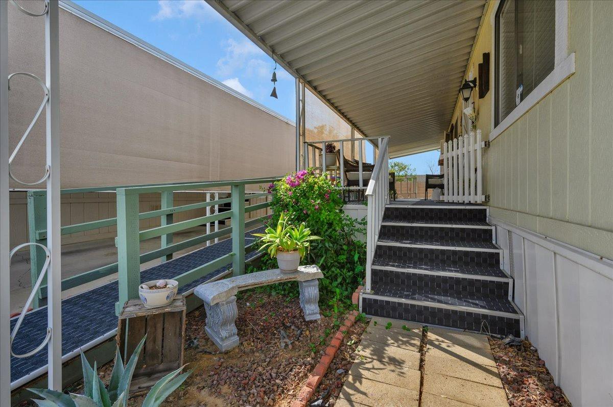 1001 Sylmar Avenue, Unit 199 Clovis, CA 93612 - Photo 38 of 50 a view of stairs and wooden floor