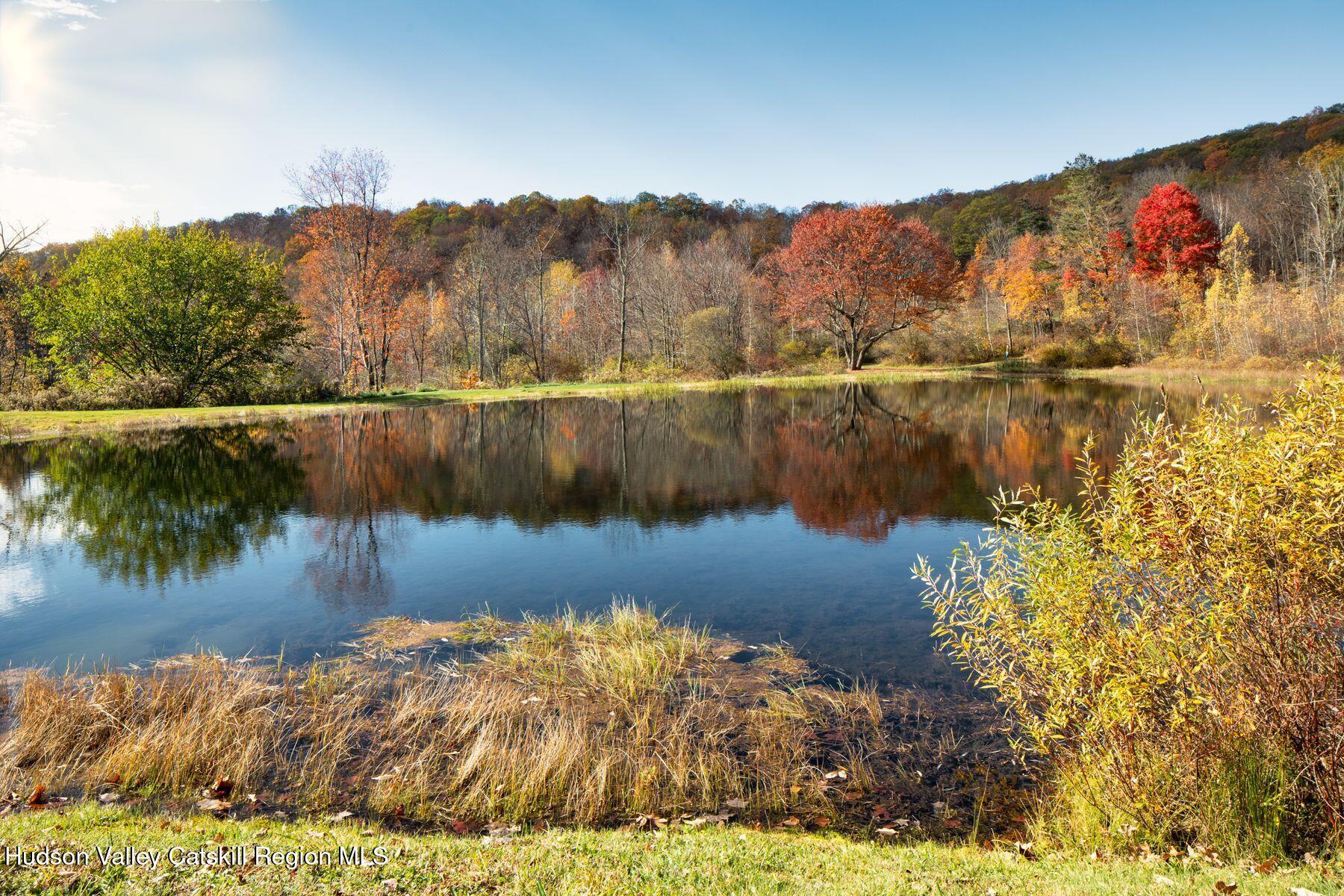 2073 Highway 82 Ancram, NY 12502 - Photo 4 of 22 a view of a lake with a mountain in the background