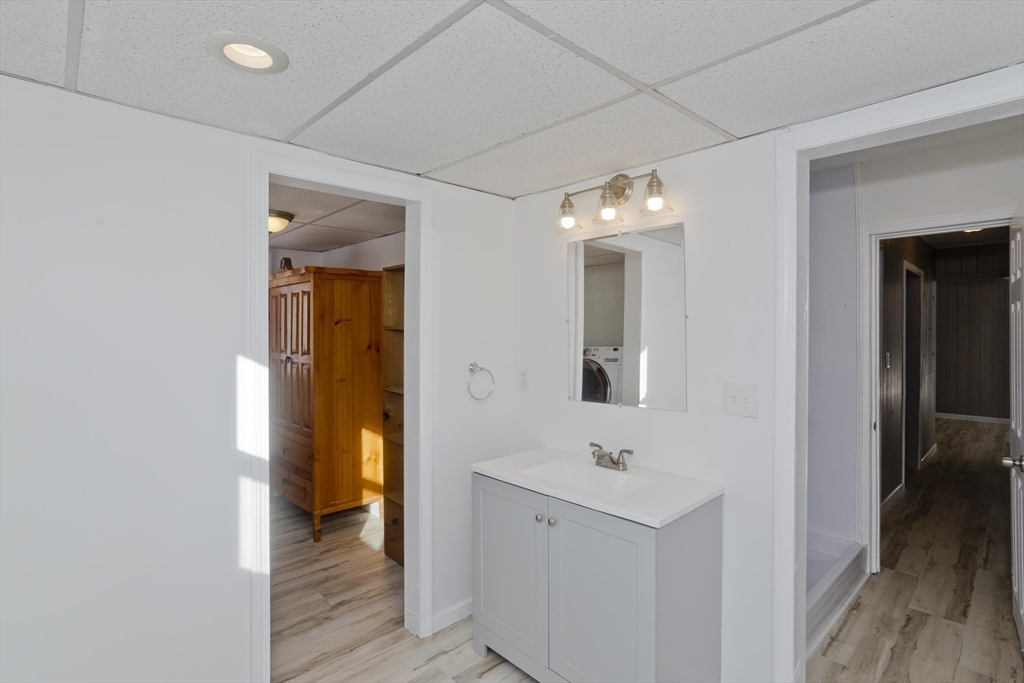 16 Knightville Dam Road Huntington, MA 01050 - Photo 23 of 40 a bathroom with a sink and a mirror