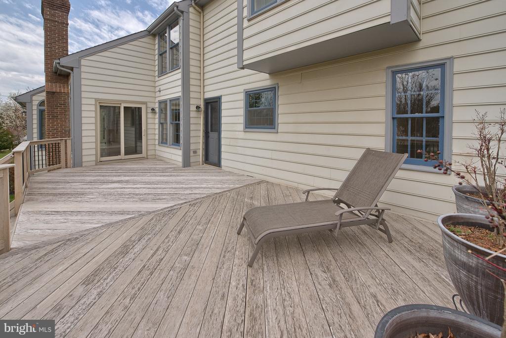 17001 Spates Hill Road Poolesville, MD 20837 - Photo 27 of 30 Wonderful private deck overlooks the backyard