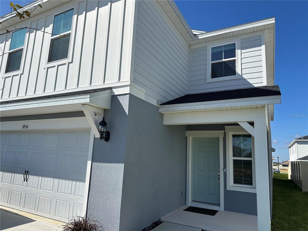 a view of front door