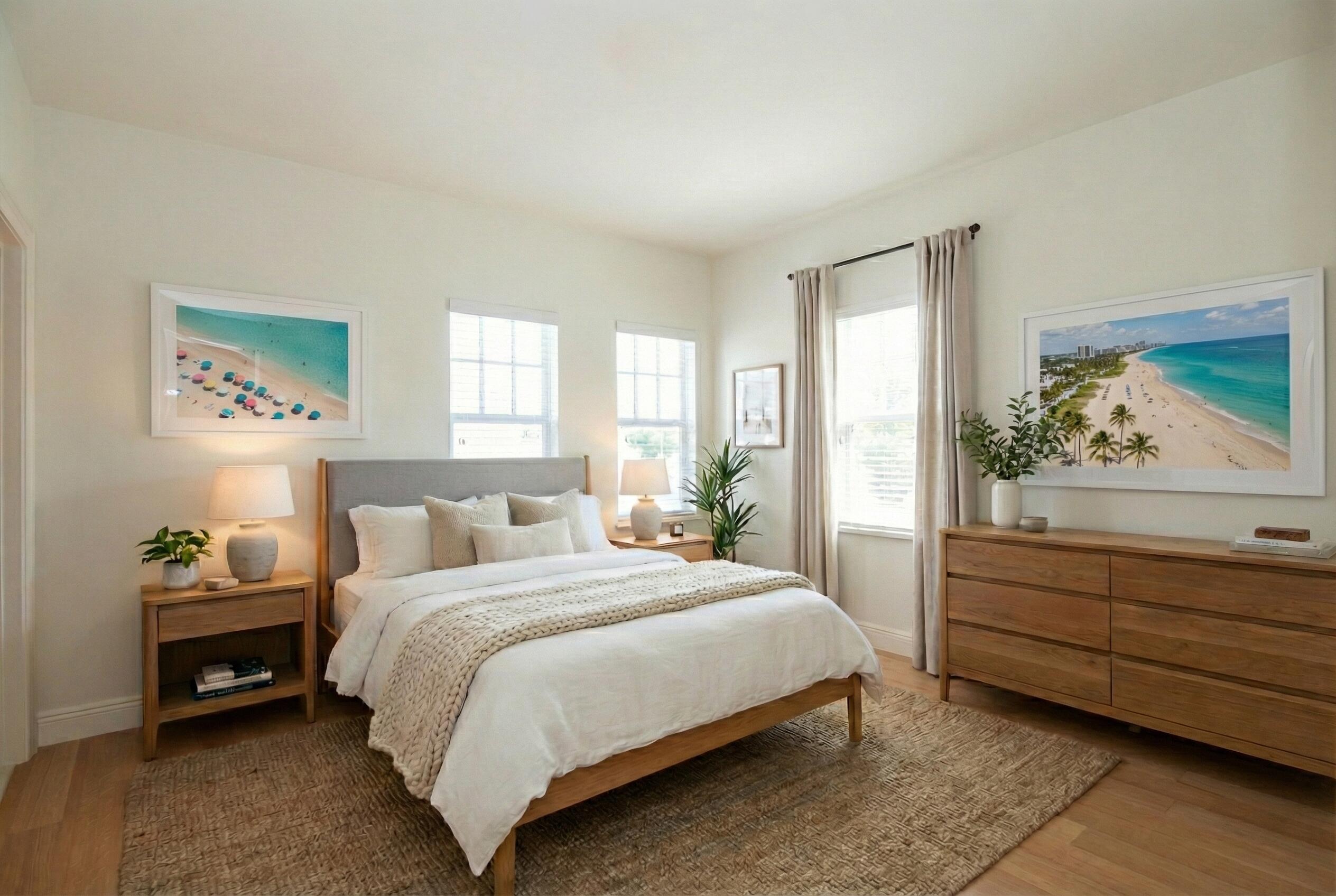 184 Sunset Avenue, Unit 105 Palm Beach, FL 33480 - Photo 2 of 4 a bedroom with a bed and a window