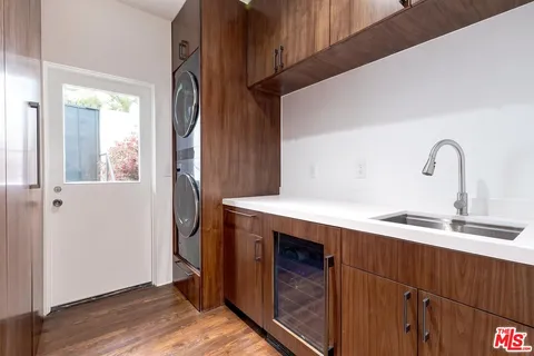 a view of cabinets with wooden floor and cabinet