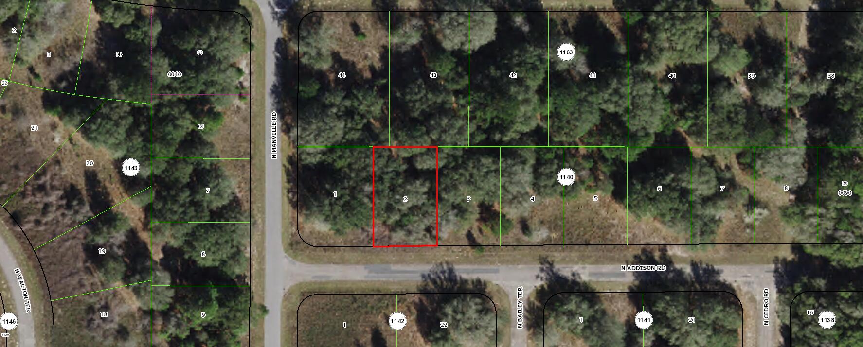 7997 North Addison Road Citrus Springs, FL 34434 - Photo 1 of 2 printmapimage (1)