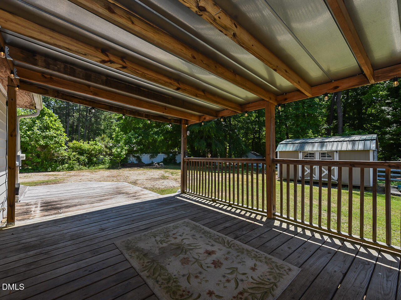 1703 St Patrick Drive Raleigh, NC 27603 - Photo 20 of 29 Exterior - back porch - yard - OK