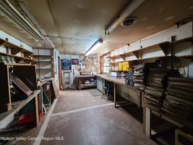 a view of storage and utility room