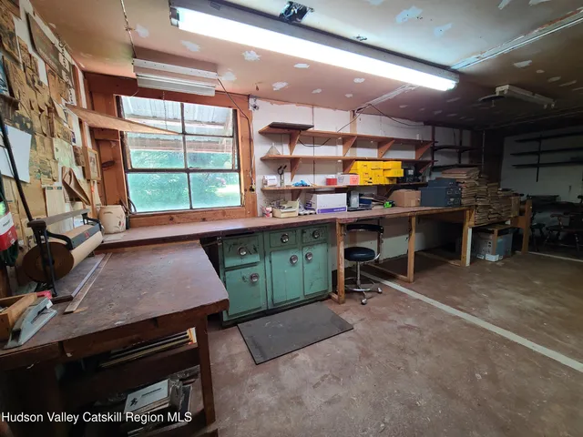 a view of a storage room with a lot of stuff