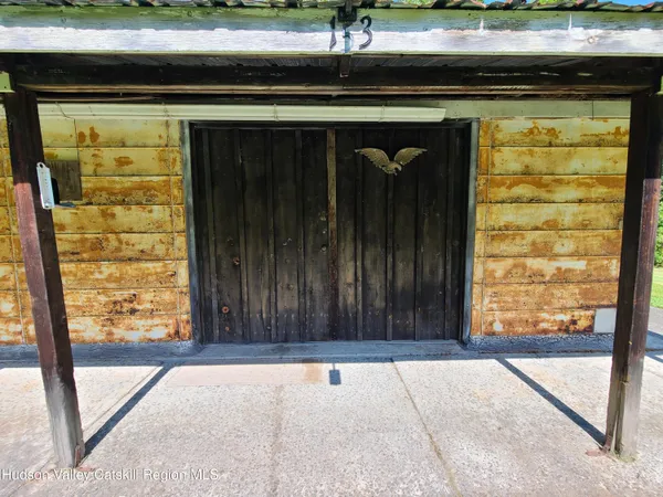 a view of entrance
