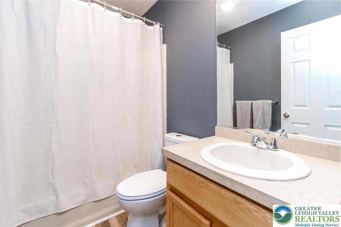 2226 Red Maple Drive Coplay, PA 18037 - Photo 34 of 69 a bathroom with a sink and a toilet