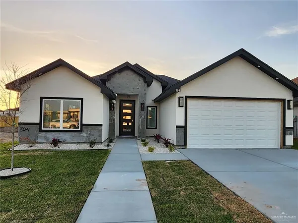 a front view of house with yard
