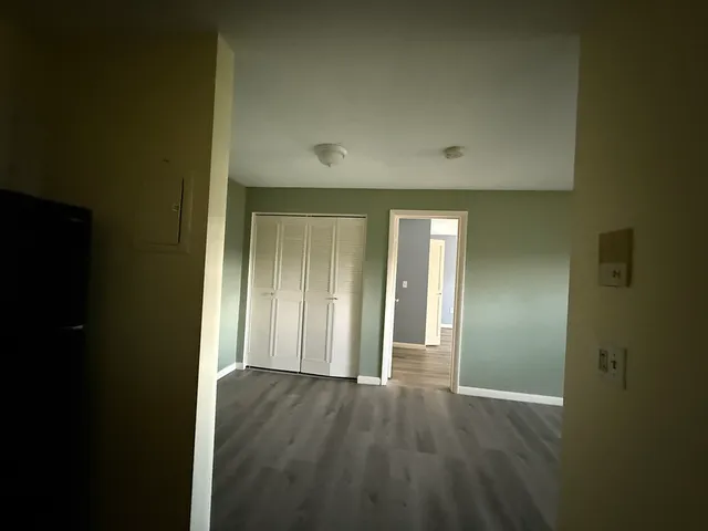 wooden floor in an empty room