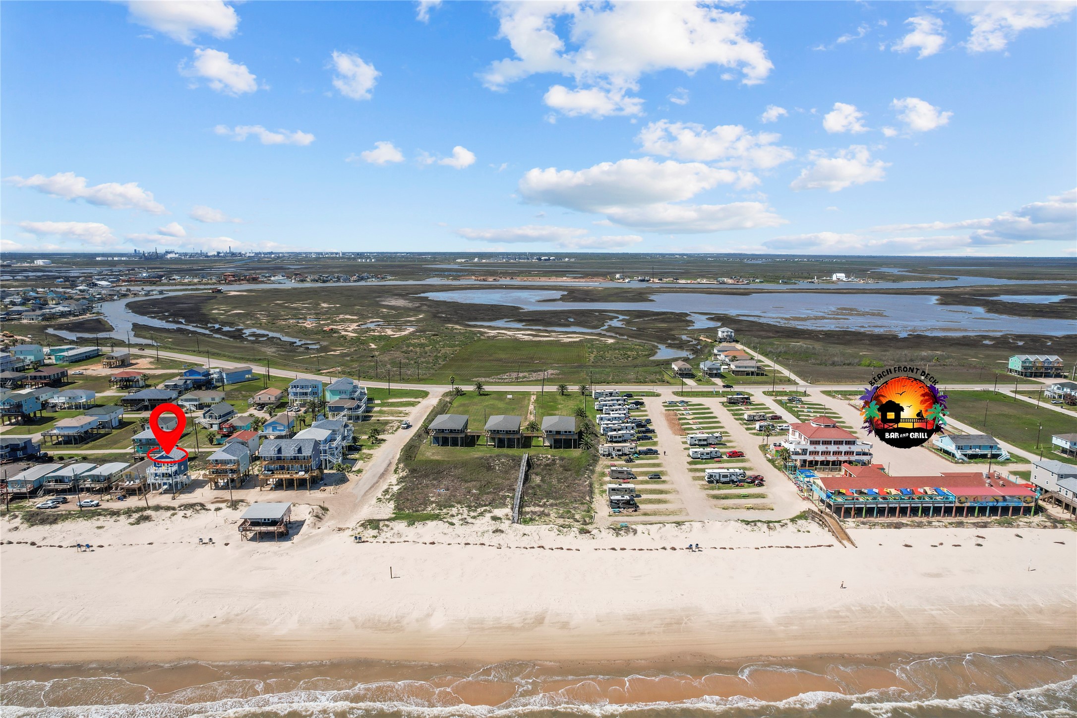 622 Fin Alley Surfside Beach, TX 77541 - Photo 3 of 33 Close proximity to the Beachfront Bar & Grill.