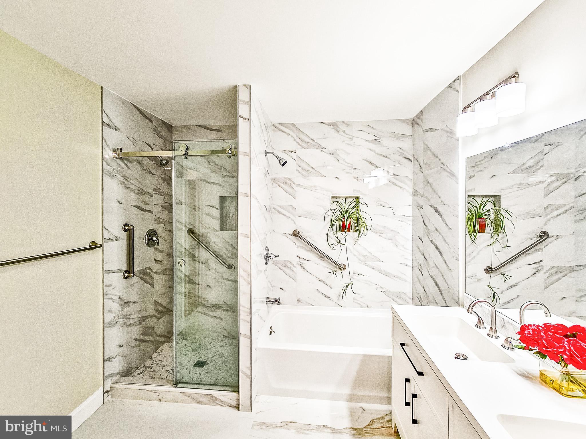 7 C Rutland Lane Monroe Township, NJ 08831 - Photo 20 of 41 a bathroom with a bathtub and shower