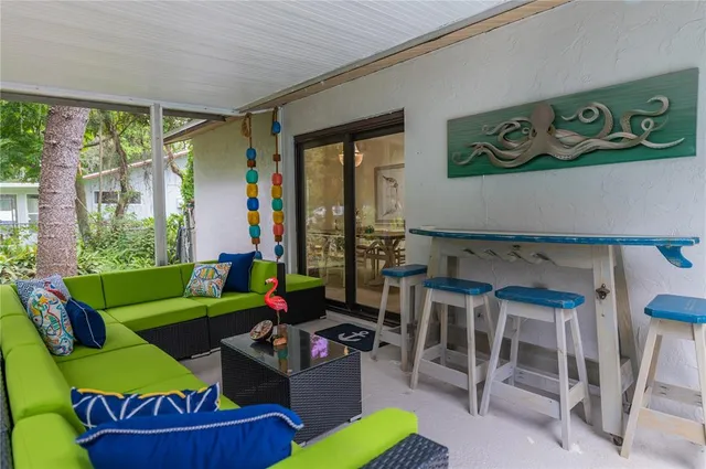 a front view of a house with a porch