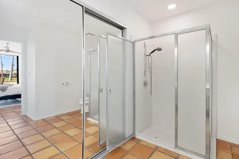 a view of a chairs and table in the terrace