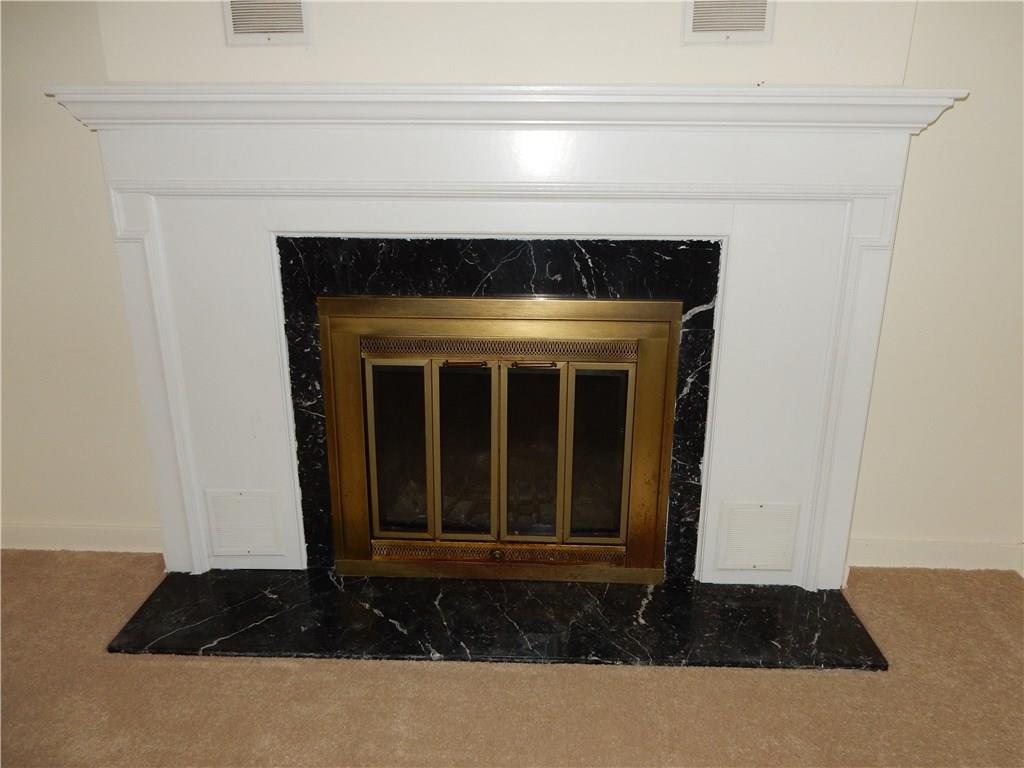 3719 Schuette Road Pittsburgh, PA 15227 - Photo 3 of 24 A closer look at the log burning fireplace