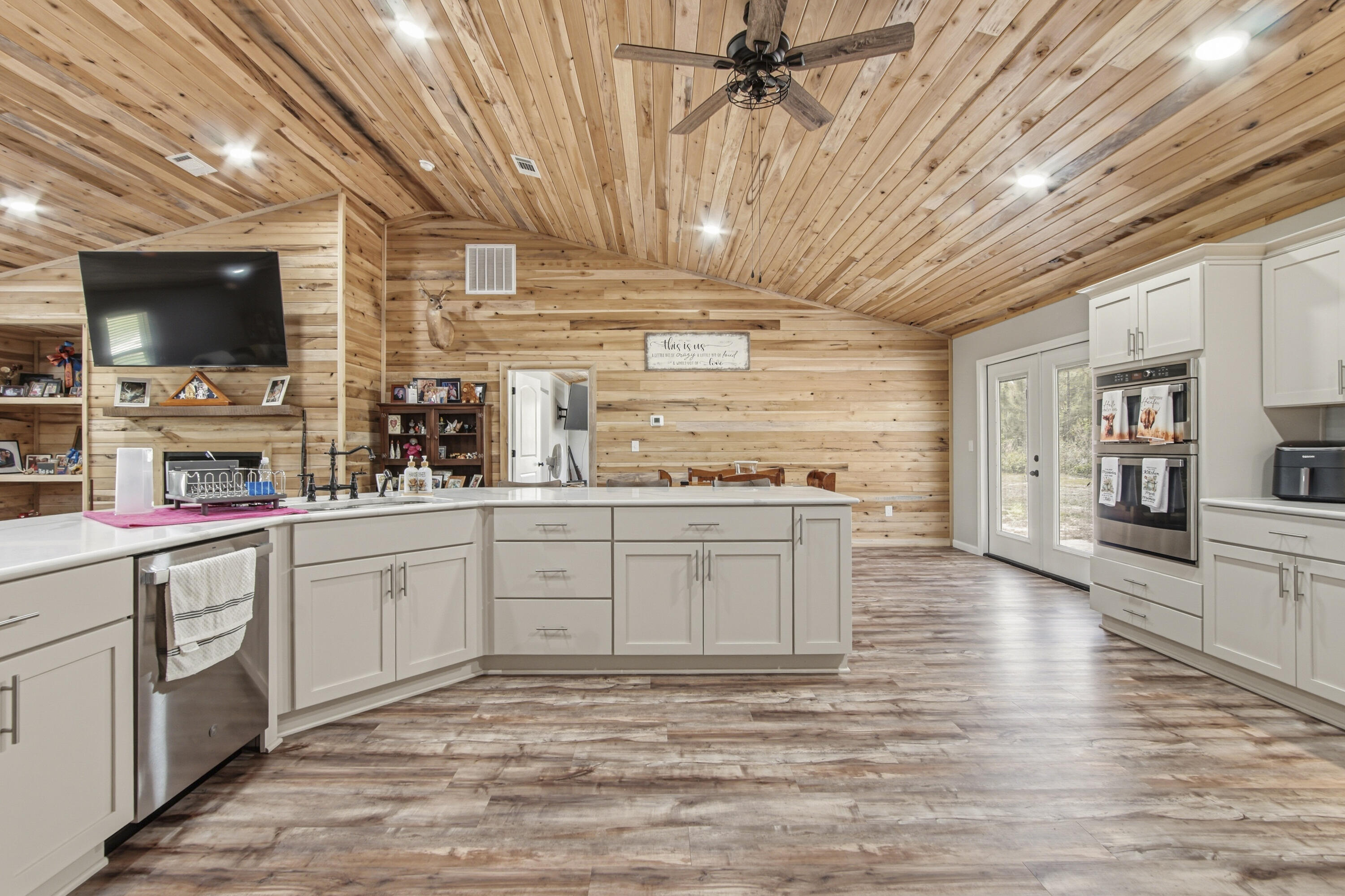 7514 Laird Road Florala, AL 36442 - Photo 11 of 48 a kitchen with a sink cabinets and window