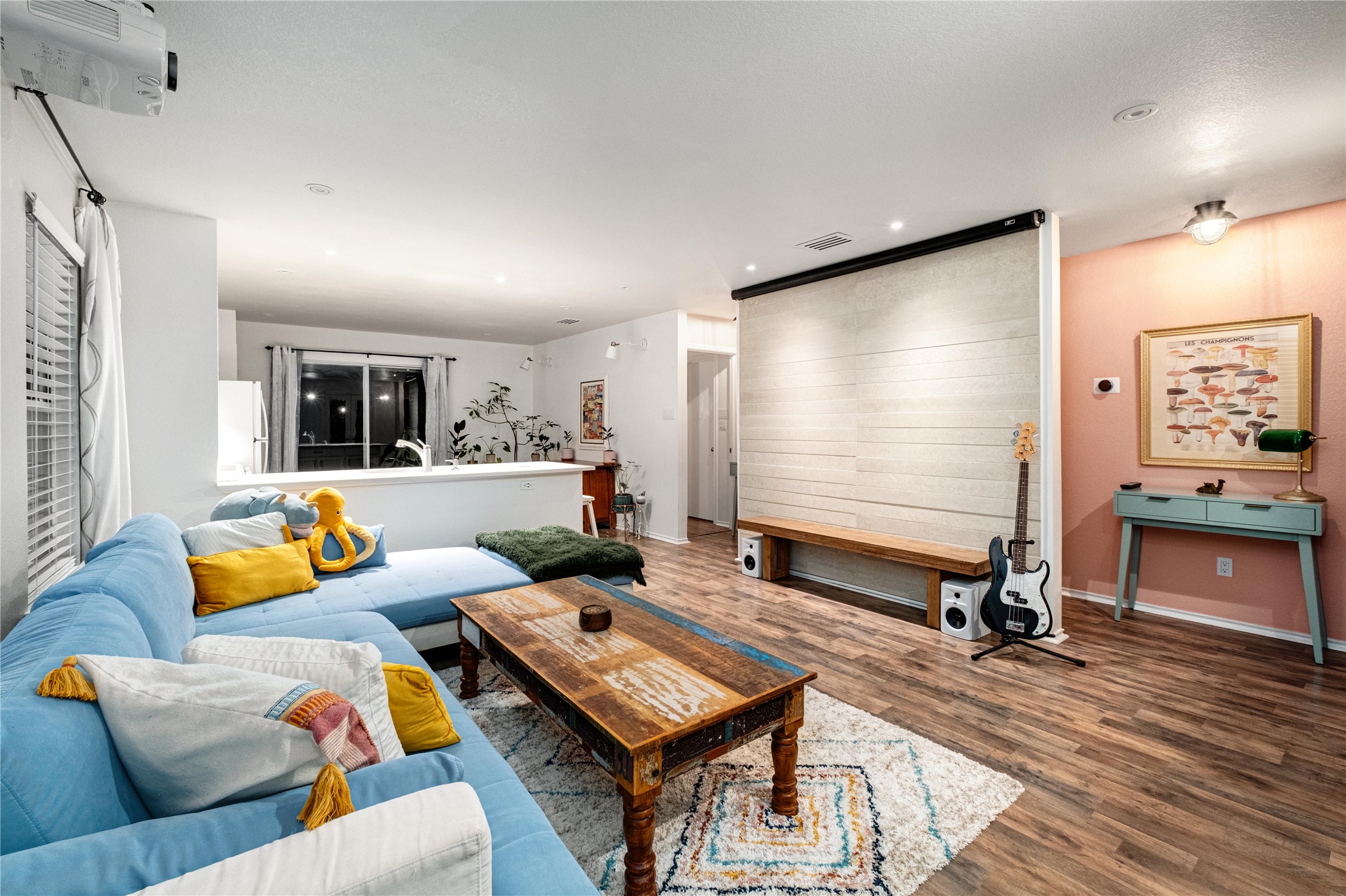102 Woodley Road Leander, TX 78641 - Photo 2 of 24 a living room with furniture and wooden floor