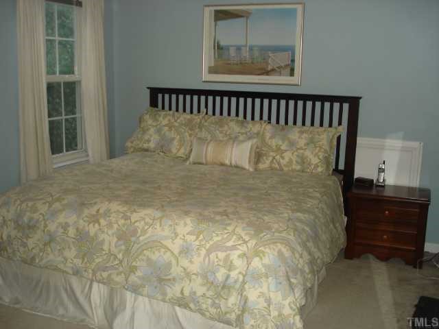 Upstairs master bedroom - both MBRs have walk-in closets and a door to a bathroom.