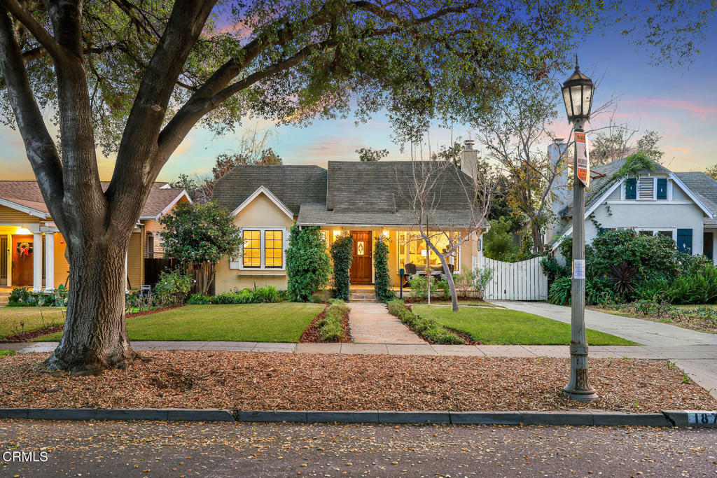 1870 Brigden Road Pasadena, CA 91104 - Photo 40 of 46 a front view of a house with garden