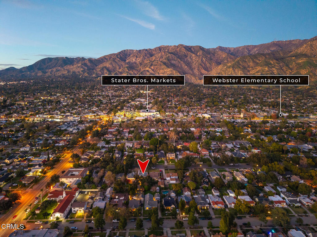 1870 Brigden Road Pasadena, CA 91104 - Photo 45 of 46 a view of city and mountain