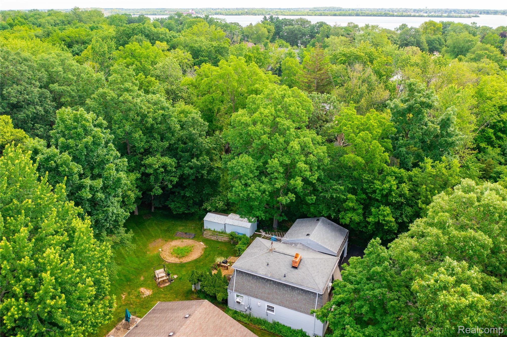 8416 Rucker Road Grosse Ile, MI 48138 - Photo 37 of 37 Over head view of lot.