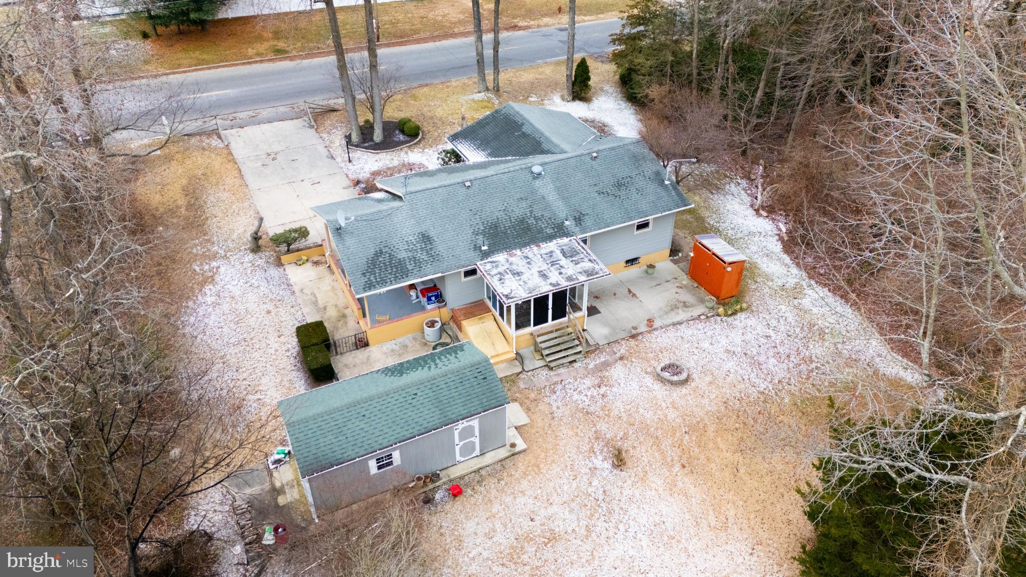 866 North Brewster Road Vineland, NJ 08361 - Photo 11 of 46 an aerial view of a house with a yard