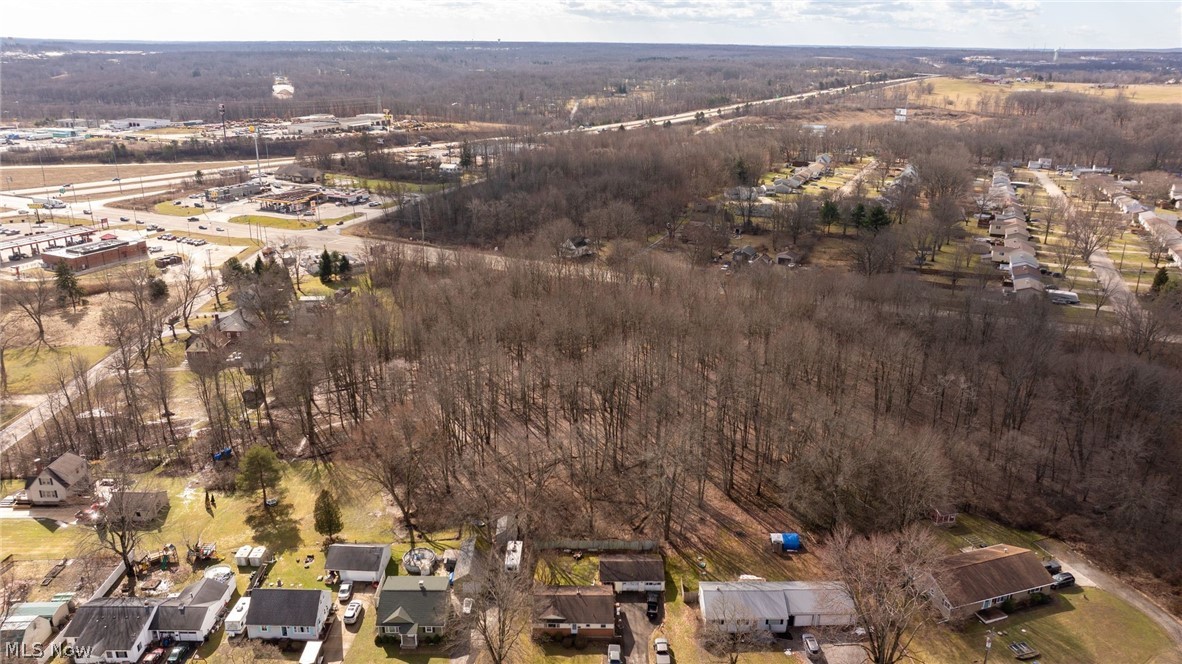 0 Salt Springs Road McDonald, OH 44437 - Photo 3 of 13 Aerial overview of property's location featuring nearby suburban area