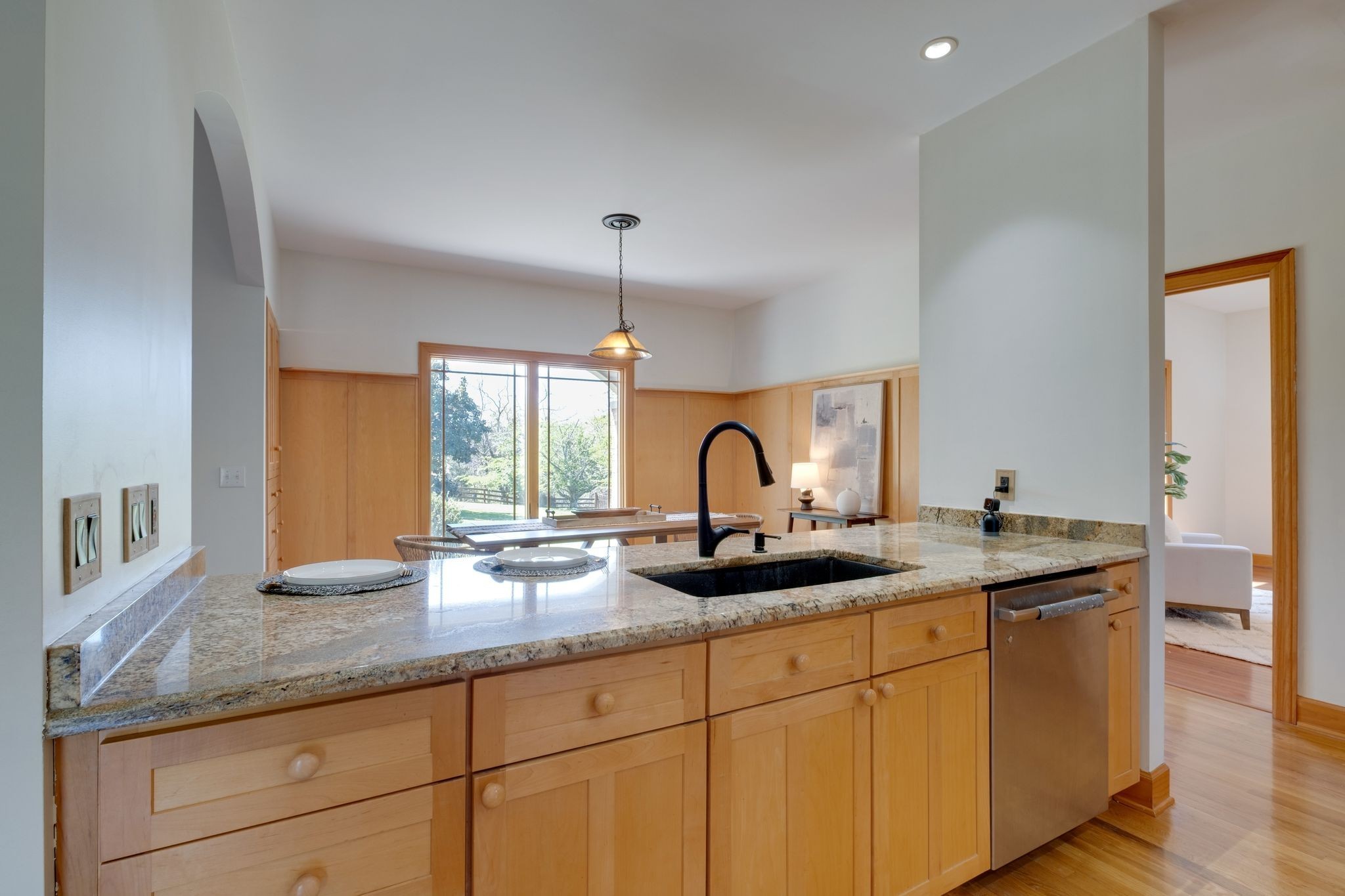 1249 White Road Bon Aqua, TN 37025 - Photo 13 of 60 a kitchen with sink and window