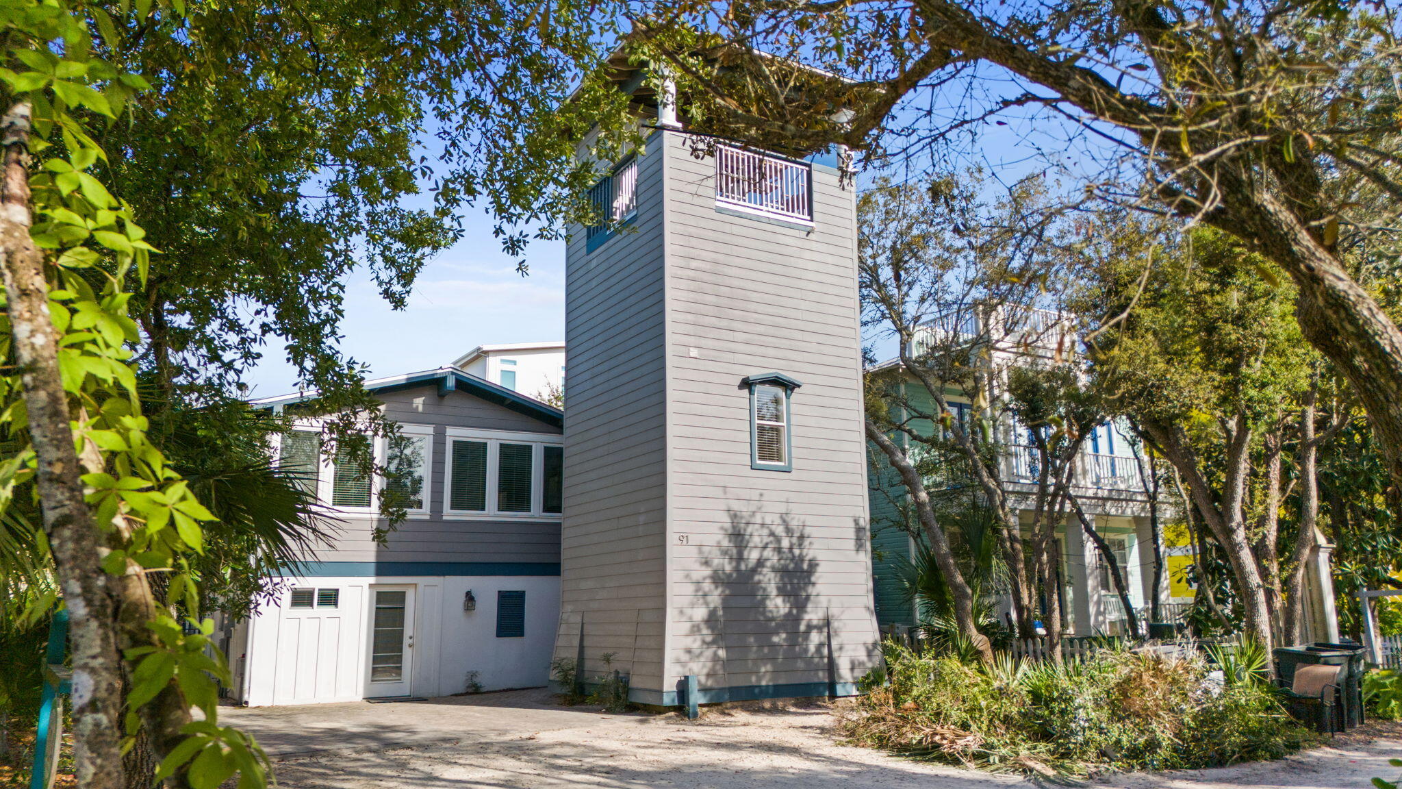 91 Cypress Hill Road Santa Rosa Beach, FL 32459 - Photo 63 of 66 a view of a house with a tree