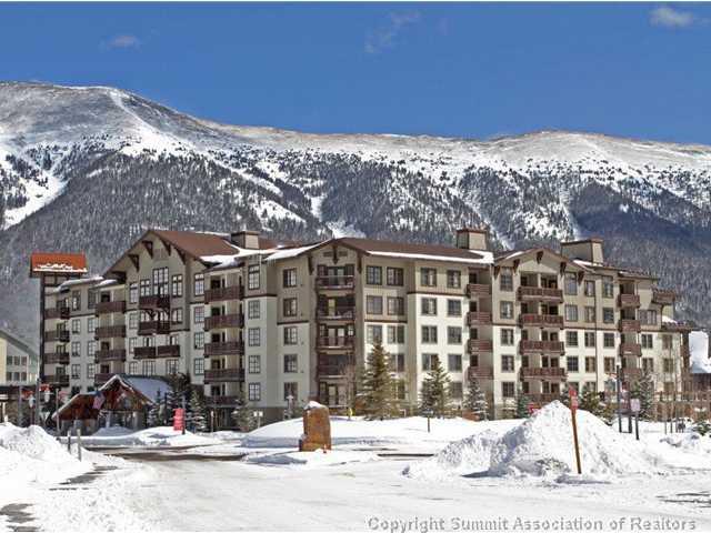 910 Copper Road, Unit 320 Copper Mountain, CO 80443 - Photo 23 of 24 a view of a building with a snow on the road