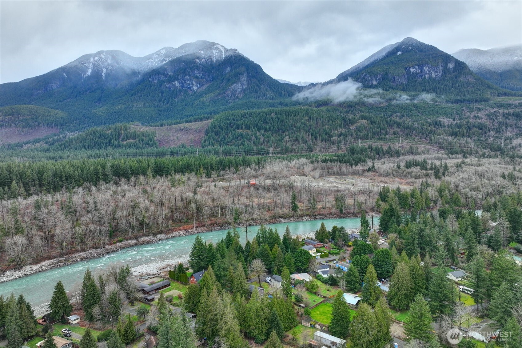44212 Fir Road Gold Bar, WA 98251 - Photo 30 of 34 a view of a lush green hillside and a building