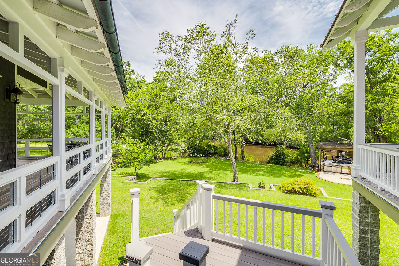 165 Shearouse Landing Brooklet, GA 30415 - Photo 43 of 78 a view of a garden with an outdoor space