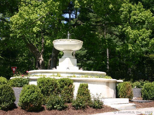 South Salem Road Ridgefield, CT 06877 - Photo 5 of 10 a view of a fountain in the backyard of house