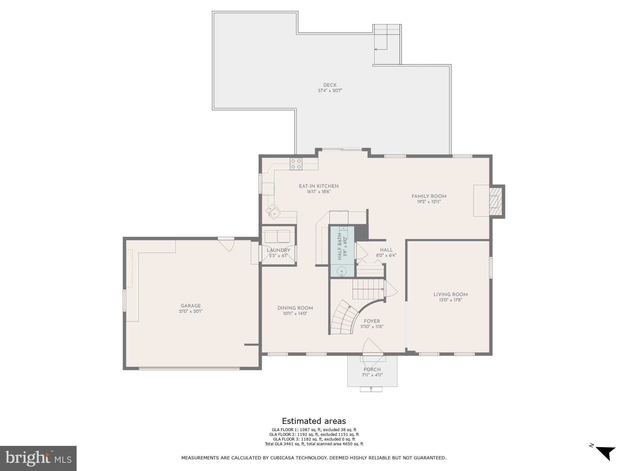 5021 Whetstone Road Columbia, MD 21044 - Photo 56 of 59 Floor Plan: Main Level