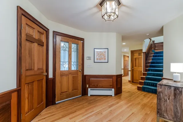 a view of livingroom with furniture wooden floor and window