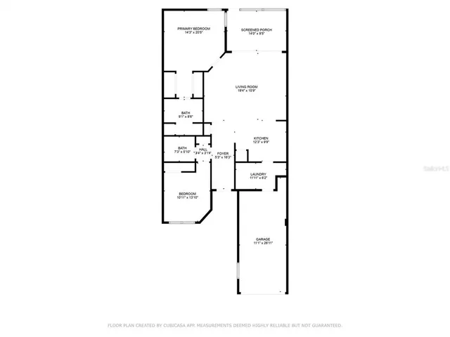 a picture of floor plan