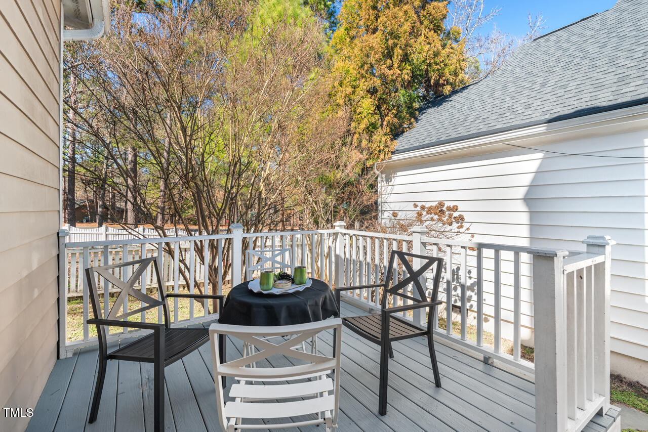 125 Legacy Lane Durham, NC 27713 - Photo 29 of 37 a view of balcony and patio