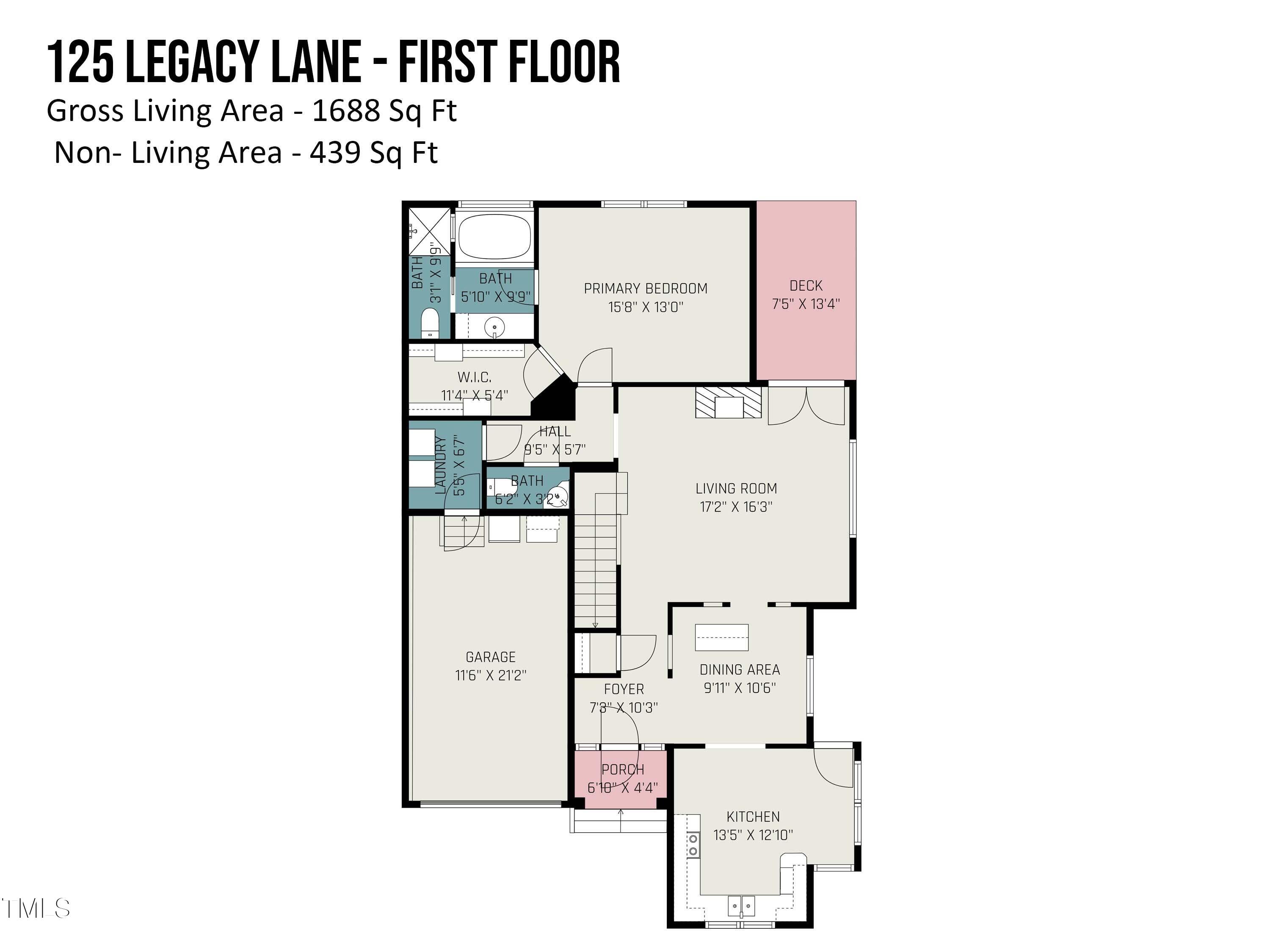 125 Legacy Lane Durham, NC 27713 - Photo 34 of 37 a picture of a wall with a white wall and a picture of floor