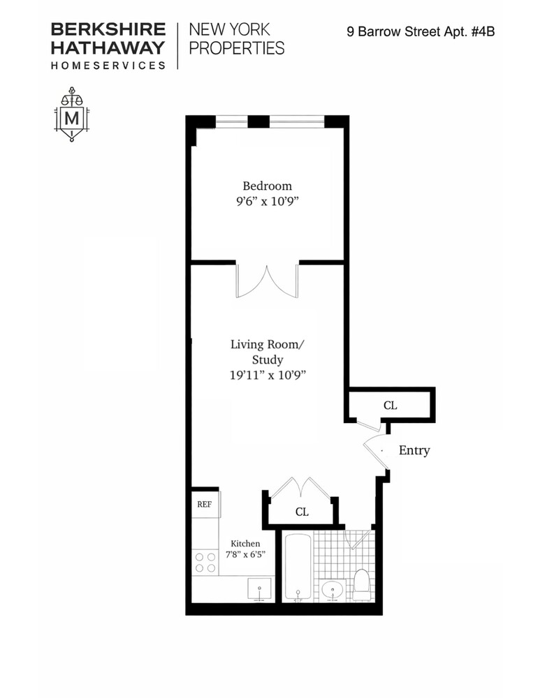 9 Barrow Street, Unit 4B Manhattan, NY 10014 - Photo 9 of 9