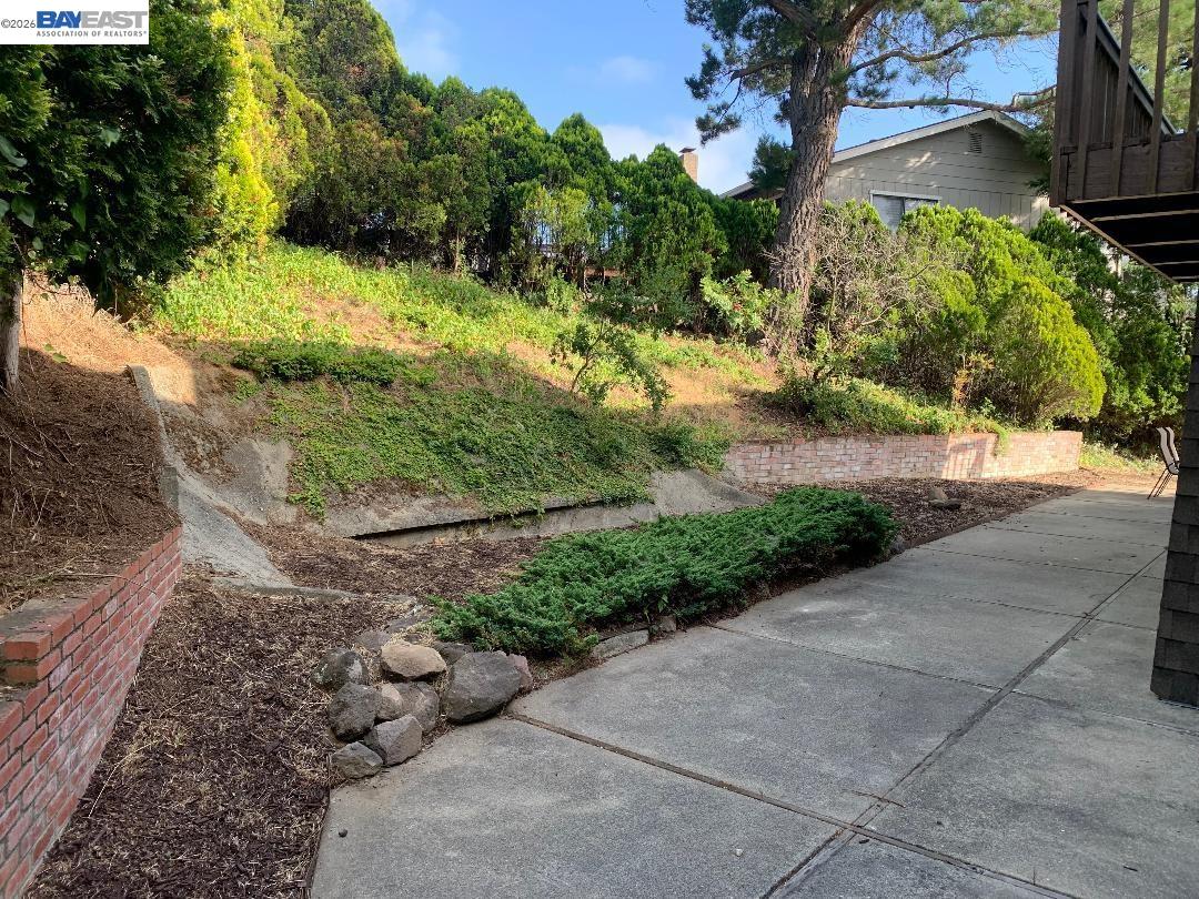 4515 Ewing Road Castro Valley, CA 94546 - Photo 29 of 41 a view of backyard with green space
