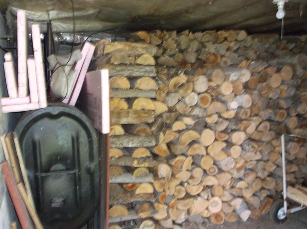 322 Sandy River Road Mercer, ME 04957 - Photo 26 of 35 Oil Tank and Wood Storage
