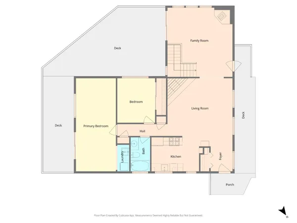 a picture of a floor plan