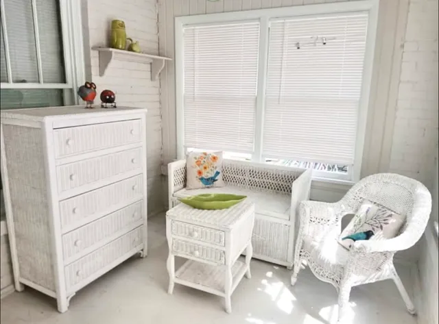 a bathroom with a sink and a window