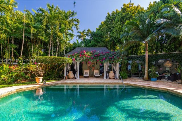 a outdoor living space with furniture and garden view