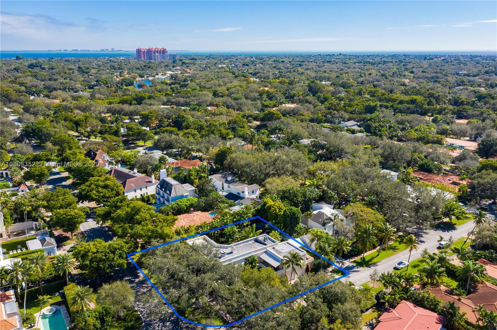 1030 Hardee Road Coral Gables, FL 33146 - Photo 54 of 55 an aerial view of multiple house